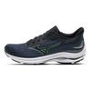 Mizuno Wave Kizuna 4 Удобная амортизация Баланс Низкий верх Кроссовки для бега Мужские Кроссовки Черный Мятно-зеленый J1GC241602