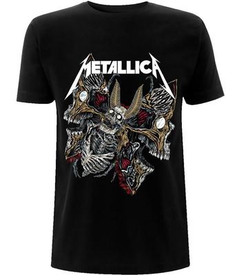 Черная футболка унисекс Metallica 'Skull Moth'