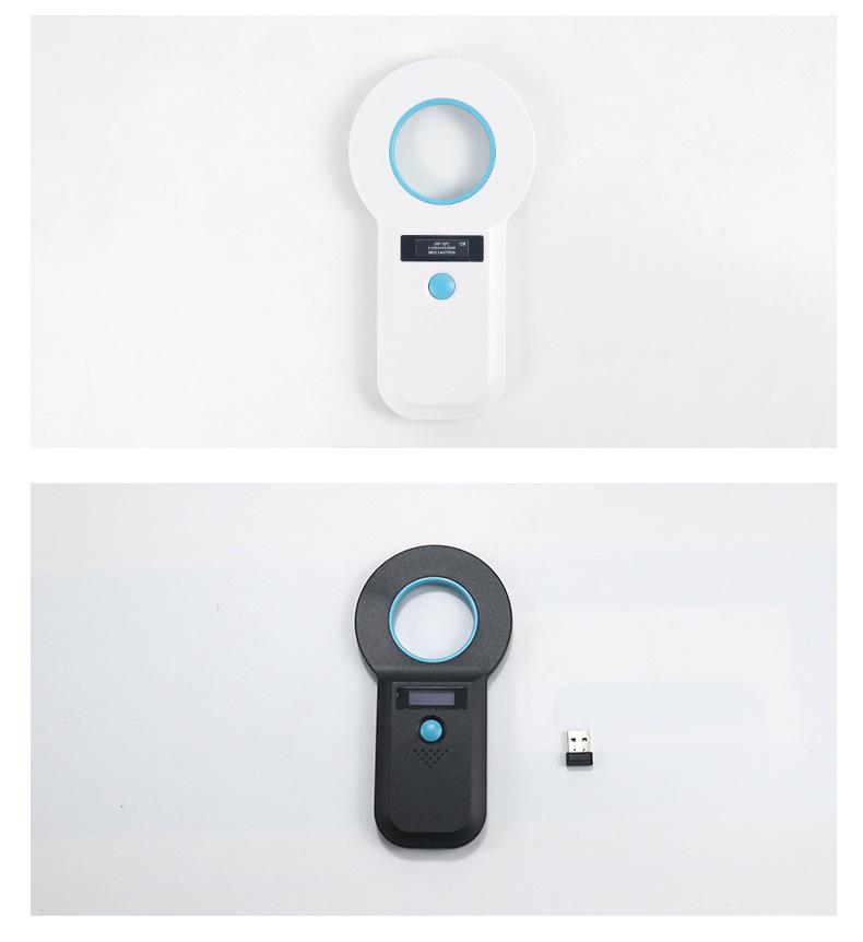 Ручной UHF RFID-считыватель и Bluetooth-виртуальная клавиатура, сканер меток 915 МГц