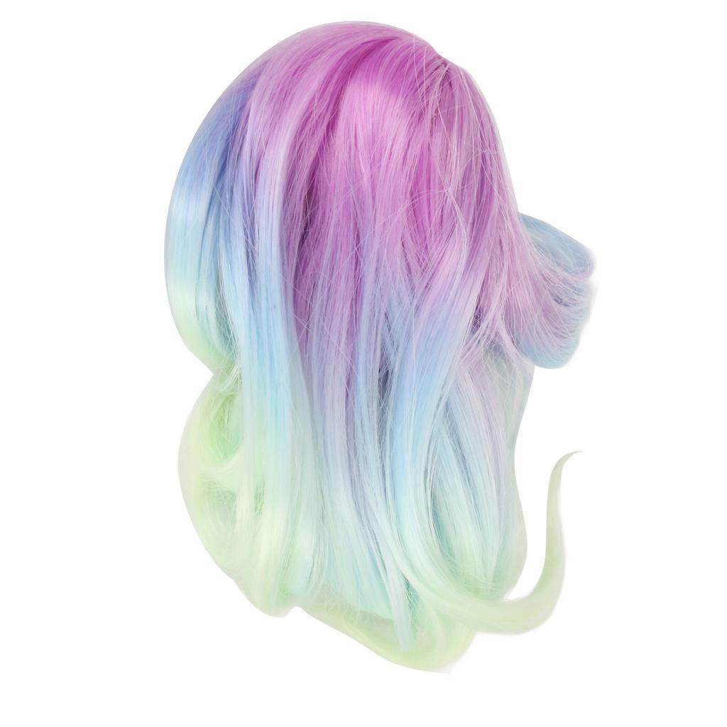 1 6 Шарнирная кукла парик имитация кожи головы мягкий высокотемпературный шелк кукла замена волос парик для головы 15,5-17 см