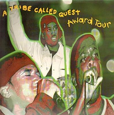 12-дюймовая пластинка ATCQ Award Tour JIVET344 JIVE 1993 Европа Рэп Хип-Хоп R&B Б/у