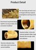 1/2 Inch Water Pipe Non Return Horizontal Check Valve Brass Swing Type Check Valve Female Thread Valve