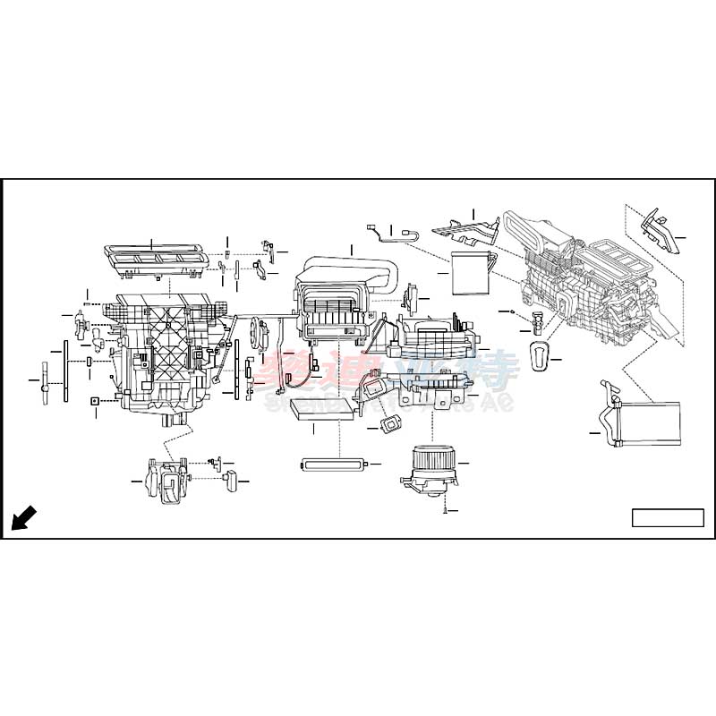 8105005ARXS010 A/C Evaporator Core For 2015-2023 Trumpchi GS4 II GS4 Coupe GS5 II 270T GA6 GAC Aion S