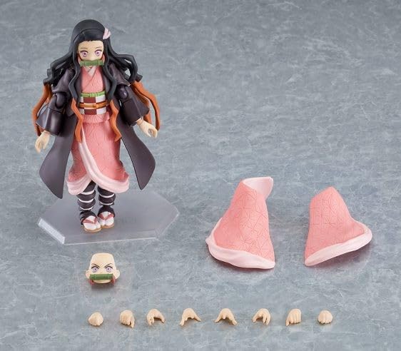 Max Factory Figma Demon Kimetsu no Yaiba Nezuko Kamado раскрашенная подвижная фигурка Slayer без масштаба АБС и ПВХ