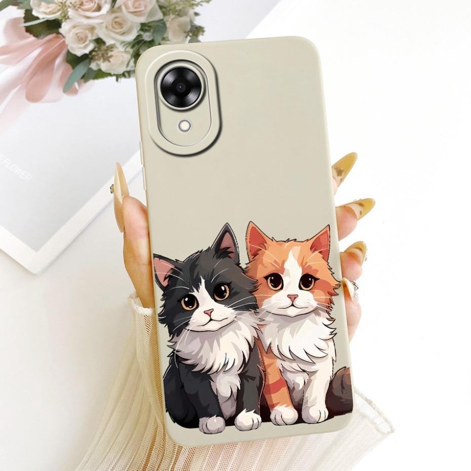 Новый модный чехол для телефона для OPPO A17K A17 Мягкие силиконовые чехлы для Oppo A17 A17K CPH2471 CPH2477 Ударопрочные чехлы Бамперы