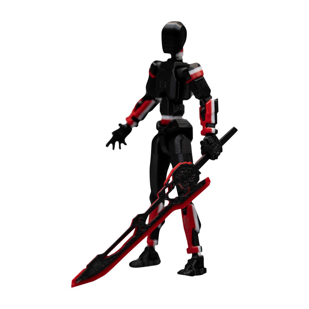 3D-печатная подвижная игрушка, с подвижными суставами, 3D-печатная игрушка-украшение, снятие стресса, подвижная