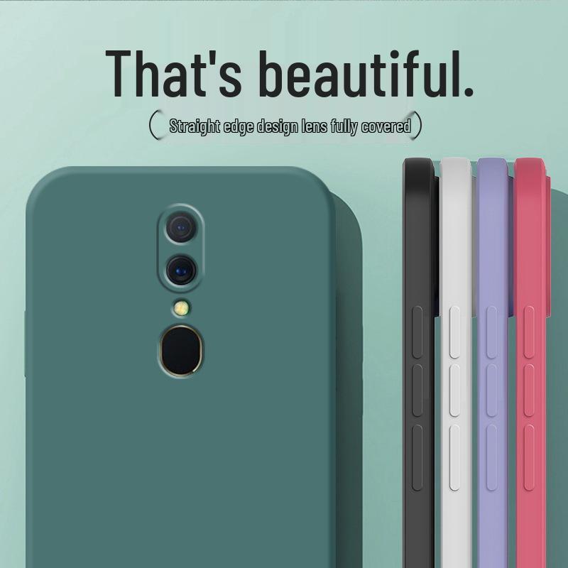 Совместимый чехол из мягкого силикона для Oppo A9/Vivo A, Новый чехол Oppo PCAM10 с прямым краем