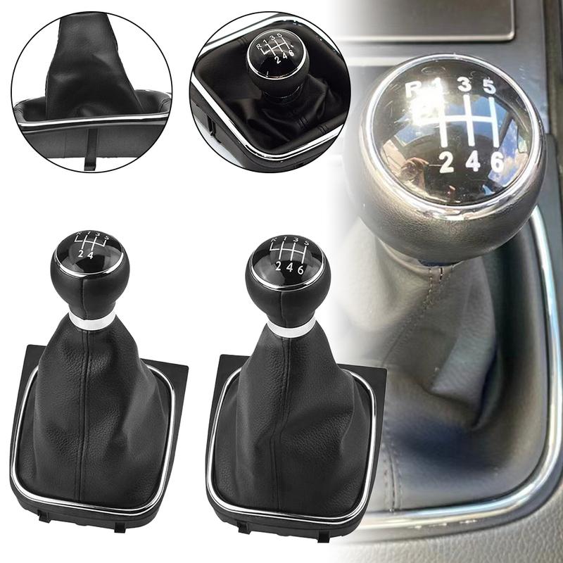 Shift Boot and Gear Knob Assembly Compatible with For EOS For Golf V VI and For Jetta Designed to Upgrade Your Drive