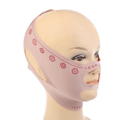 Пояс для похудения лица, пояс для подбородка и шеи, V-образная линия, подтяжка щек, шейный корректор, подтягивающая маска, моделирующая маска для лица, пояс для массажа красоты во сне