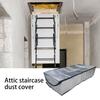 Изоляционный чехол для чердачной лестницы Застежка-молния Простая установка Энергосберегающая чердачная лестница Дверь Изолятор для лестницы Аксессуары