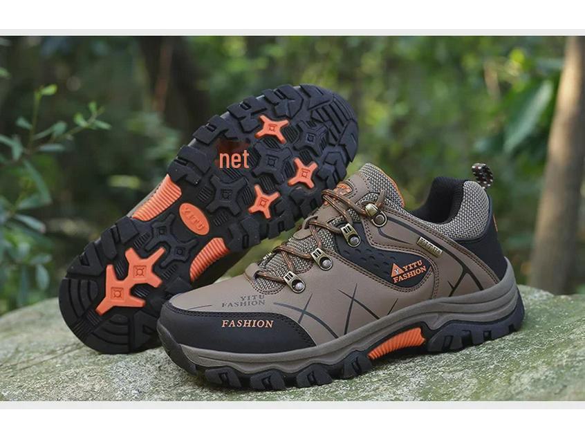 Мужские кроссовки для походов на весну, большой размер 47 — низкие, нескользящие, повседневная обувь для спорта на открытом воздухе