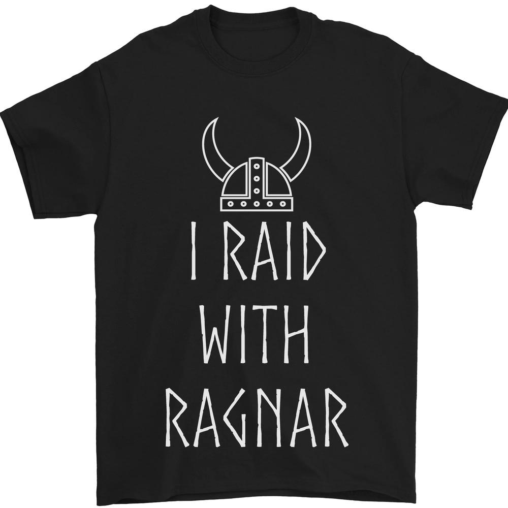 Футболка унисекс I Raid With Ragnar The Vikings Valhalla