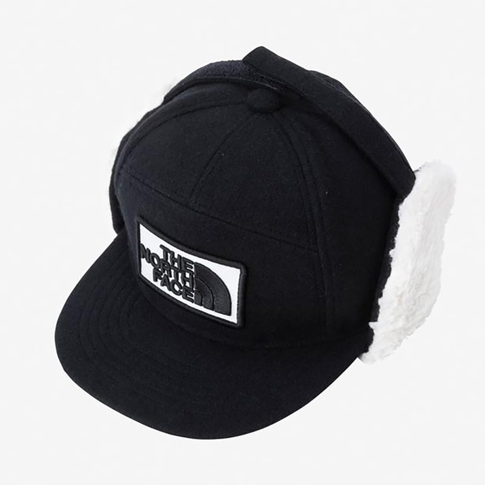 The North Face Зимняя кепка тракера от холода, размер L, детская, унисекс, защита, черная,
