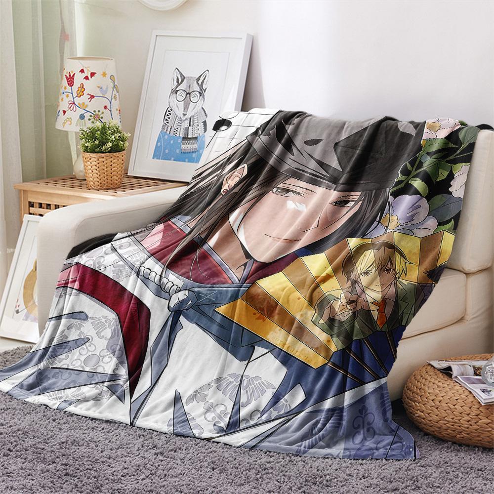Hikaru no Go Flannel Blanket, High quality Comfortable for All Seasons, Home Decor, Warmth and Comfort