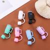 Plugs Cover Splash Proof Straw Tips Drinking Dust Cap Straw Cap Cup Accessories Silicone Straw Plug