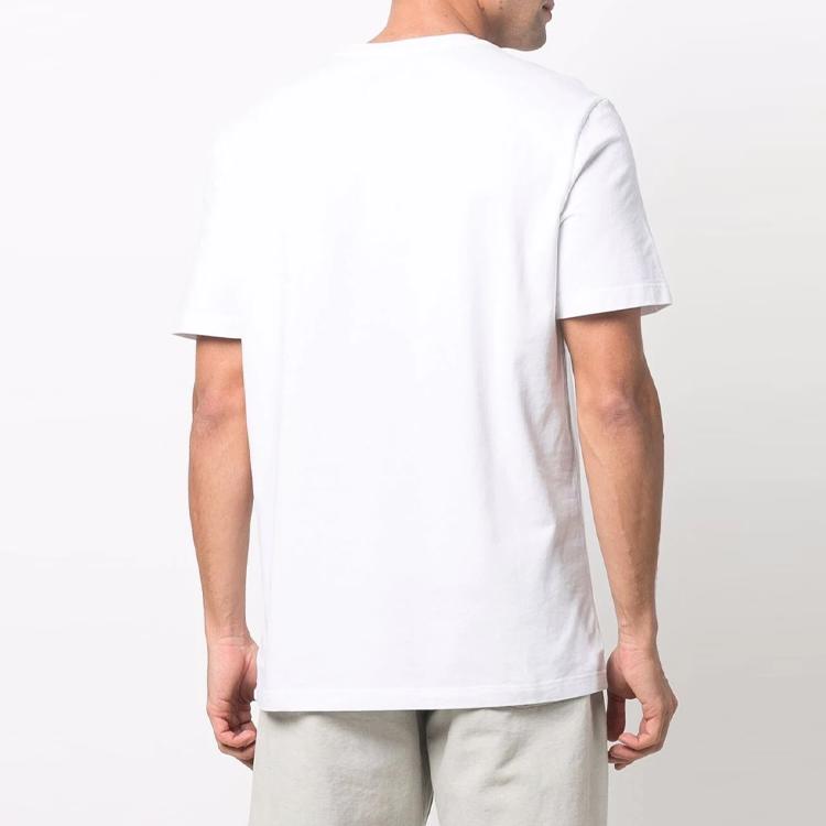 Golden Goose Ss22 Red Star Crew Neck Short Sleeve T-Shirt Men Tops White GMP00880-P000193-10350