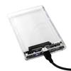Прозрачный корпус для 2,5-дюймового жесткого диска HDD SSD, USB 2.0, USB 3.0, кейс для мобильного жесткого диска, USB3.1 Type C для MacBook PC