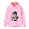 Boys Daily Tops Dragon Ball Spring Autumn Goku Vegeta Super Saiyan Kakarot Hoodie Girls Clothes Sweatshirt