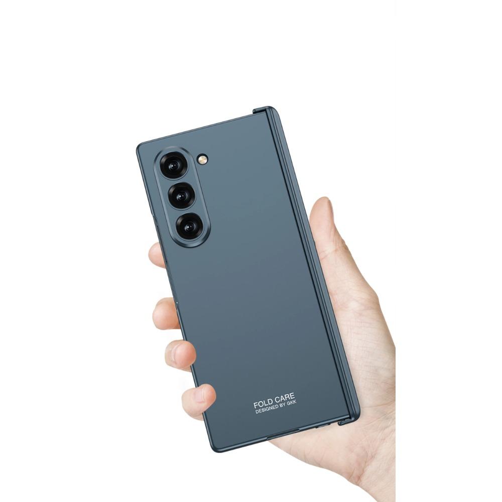 Магнитный шарнирный защитный жесткий чехол для телефона Samsung Galaxy Z Fold 6, противоударный чехол с кронштейном для защиты экрана