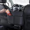 Multifunction Car Handbag Holder Between Seats Organizer Storage Box Leather Large Capacity Car Purse Tissue Cup Phone Pocket