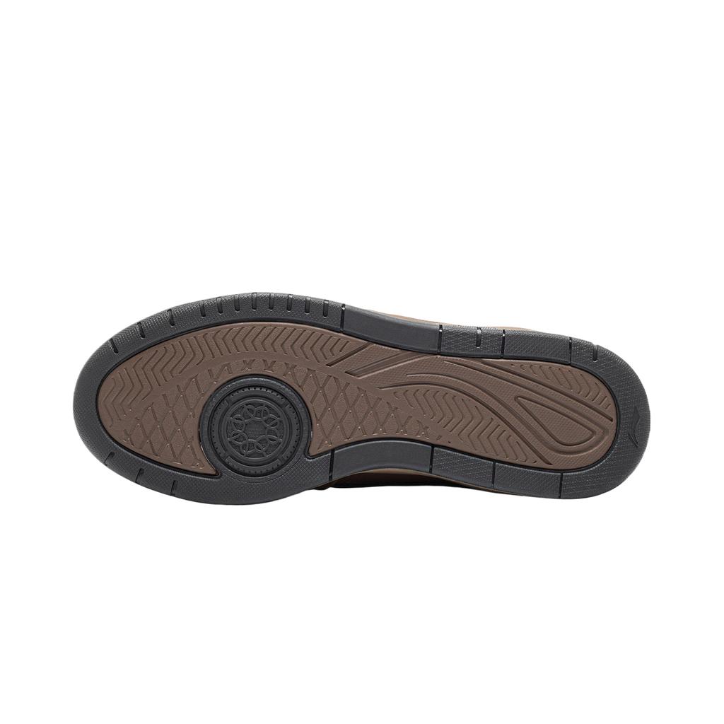 Sneakers Li-Ning Moon White 3 MID Skate Shoes Women's Mid-top Mocha Coffee Brown/Chestnut Brown