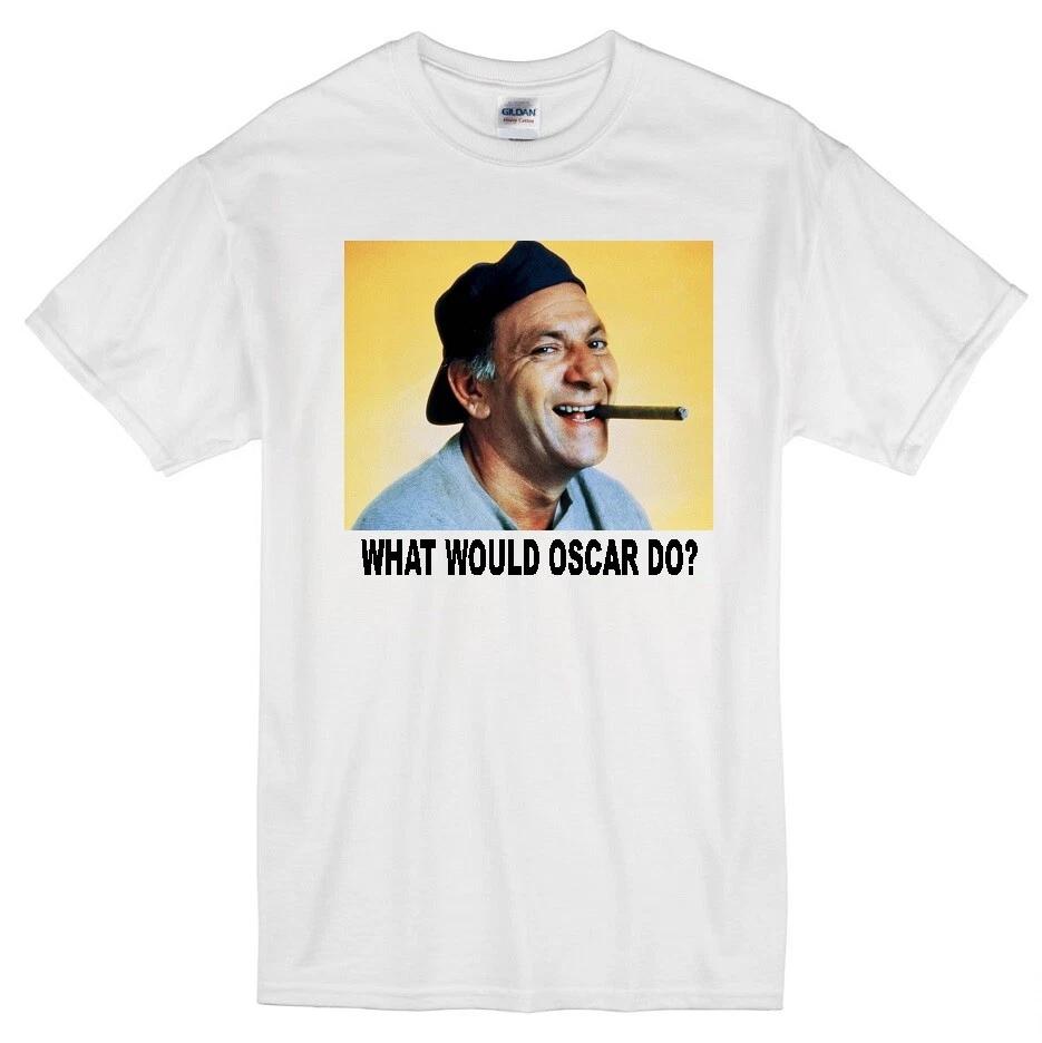 OSCAR MADISON WWD? JACK KLUGMAN ODD COUPLE TV SITCOM RETRO T-shirt