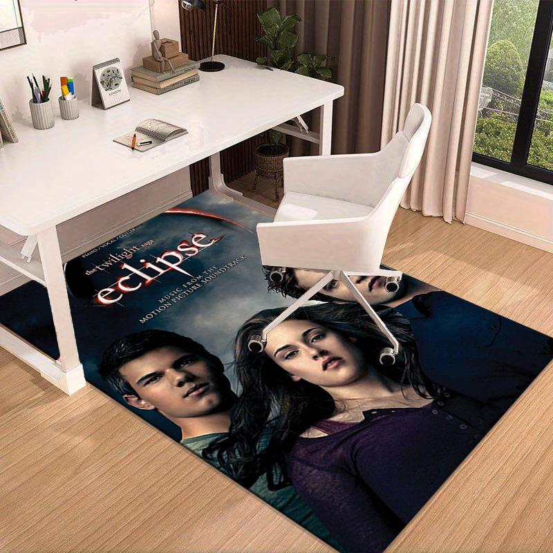 Ковер Сумеречная вампирская Затмение, Коврик для стула, Ковер для офиса, спальни, гостиных, Декор для прихожей, Подарок фанату, Рождественский подарок