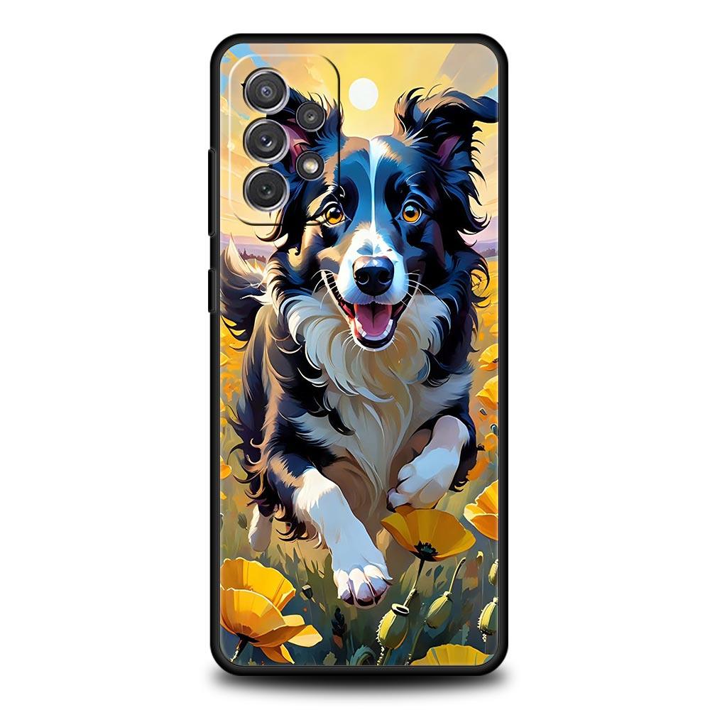 Чехол для телефона с лапкой собаки для Samsung Galaxy A15 A13 A51 A71 A41 A31 A21S A03S A05 A35 A32 A55 A23 A25 A33 A53 A73 5G