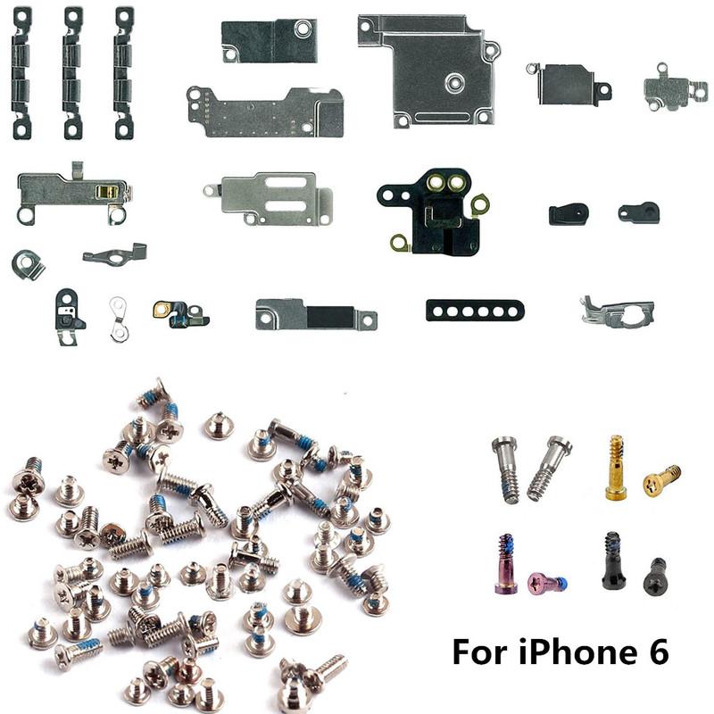 Full Set Small Metal Internal Bracket parts + full screws For iPhone 11 12 13 MINI 14 PRO MAX 7 7plus 8 Plus 7P 8P X XR XS MAX