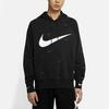 Nike Мужская флисовая толстовка с капюшоном NSW Swoosh, черная DA0111-010