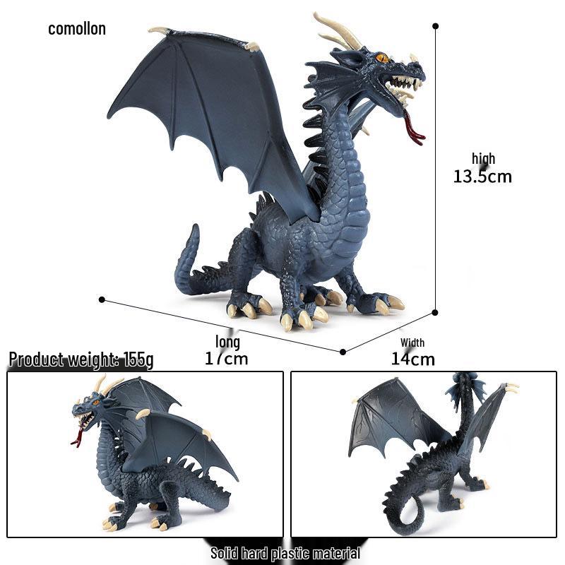 Dinosaur Model Set: T. Rex, Spinosaurus, Mosasaurus, Stegosaurus, Triceratops Cognitive Toys
