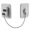 3-digit Baby Safety Lock with Adhesive Coded Lock Solid Window Password Lock  Drawer
