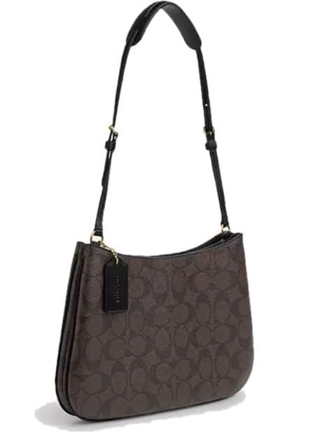 Penelope Shoulder Mini Наплечная Мини Мини CO953 Аутлет [Coach] Сумка, Сумка, Тонкая, Размер, Маленькая, Фирменная, Женская, (ИМ/КОРИЧНЕВО-ЧЕРНЫЙ) [Продукт]