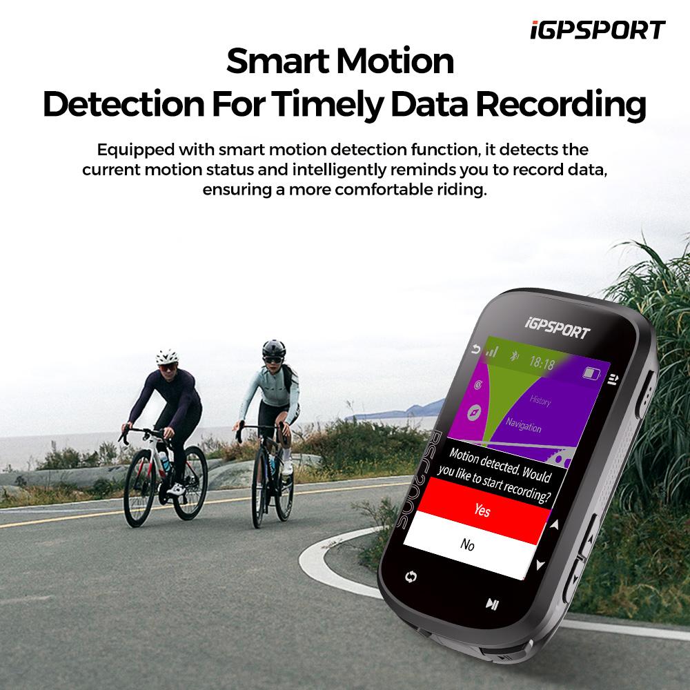 iGPSPORT BSC200S Colorful Screen Computer ANT+ Wireless Bike Speedometer Bluetooth GPS Noute Navigation Notification Odometer