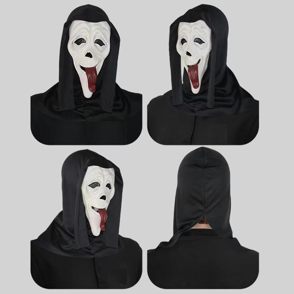Halloween Dark Role Playing Mask, Suitable Horror Latex Mask A Funny Mask