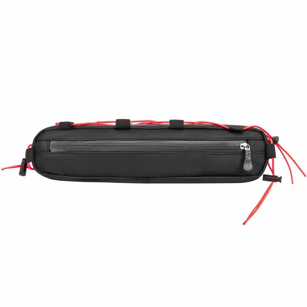Large Capacity Bicycle Frame Bag Nylon Bike Storage Bag Durable Bike Under Tube Bag Daily Riding