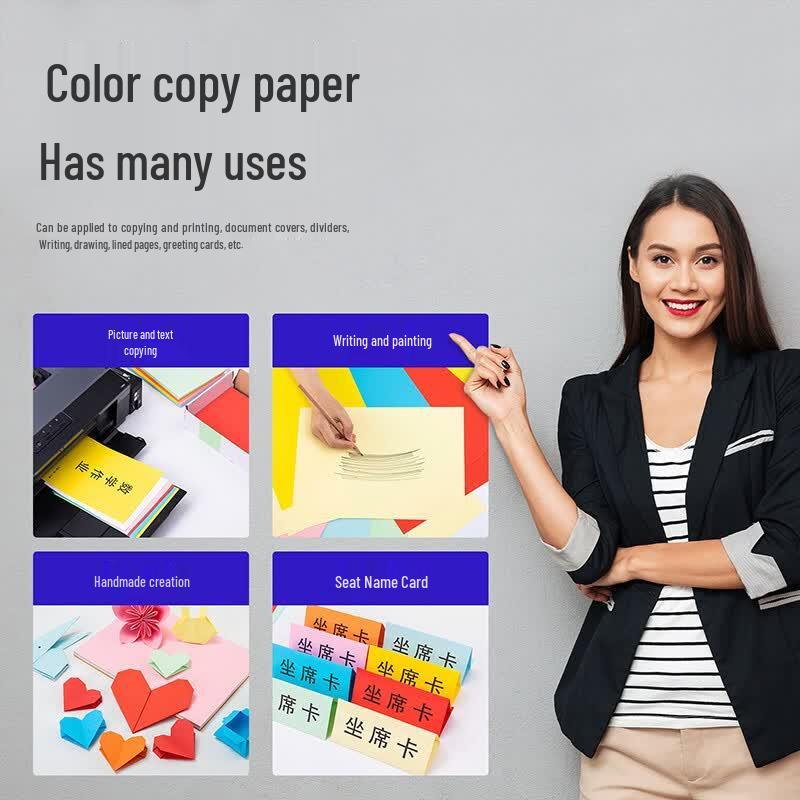 Deli 7757 Color Printing and Craft Paper