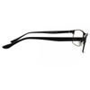 Full Rim Rectangle Dark Gunmetal Smartbuy Collection Arrow Asian Fit 611f Fashion Men Eyeglasses