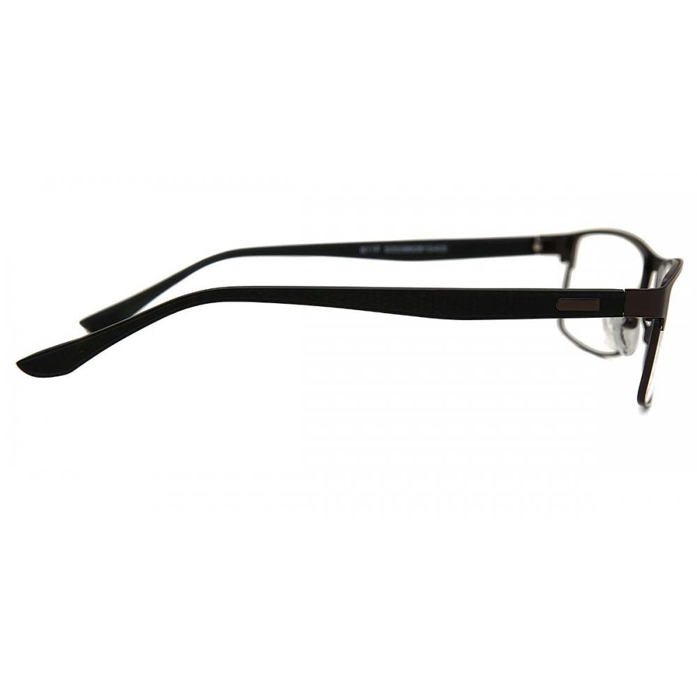 Full Rim Rectangle Dark Gunmetal Smartbuy Collection Arrow Asian Fit 611f Fashion Men Eyeglasses