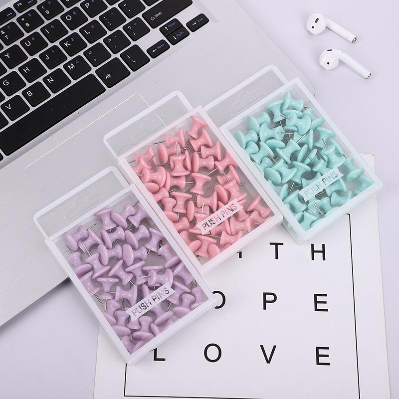 Цветные скрепки-макароны и набор зажимов для бумаги