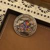 1 Pcs Good Luck And Happiness Medal Collection Coin Lucky Happy Birthday Commemorative Coins