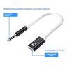 3.5MM Male To Female Type C Audio Cable Headphone Adapter for Mp3 Player Laptop Tablets Noise Cancelling Lossless Audio Headset Adapter