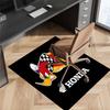 Honda Logo1 Printed Absorbent Washable Carpet, Non-Slip Bathroom Mats, Kitchen Rugs, Yoga Mat,Living Room Entrance, Camping Picnic Rugs