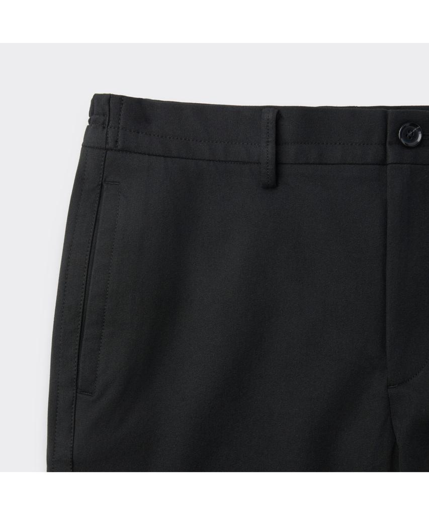Keoseuuteommellou Черные хлопковые брюки Regular Fit C9Pam26101Bkx