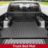 Smabee Левый привод для Mitsubishi Triton Double Cab 2024-2026 Автомобильные всепогодные коврики Вкладыш в багажник Коврик в багажник Аксессуары из TPE