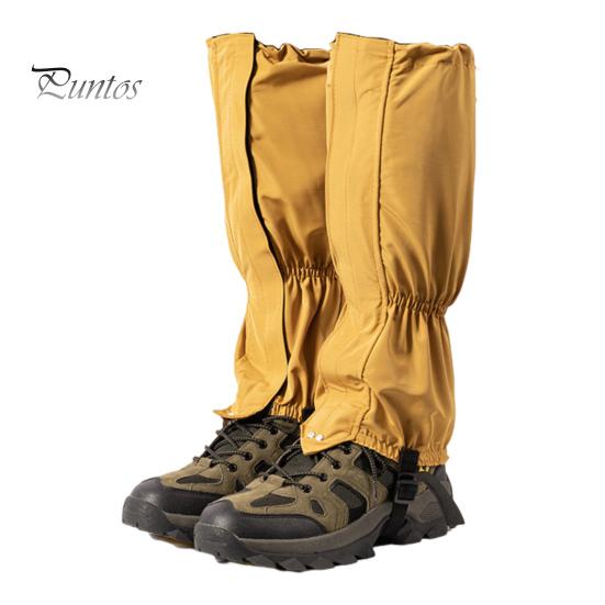 1 Pair Outdoor Leg Gaiter Adjustable Waterproof Men Women Hiking Climbing Snow Skiing Hunting Snake Guard Snow Boot Shoe Gaiter Leg Protector Cover