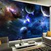 Starry Sky 3d Mural Universe Space Planet Wallpaper For Living Room Bedroom Wall Mural Home Decor
