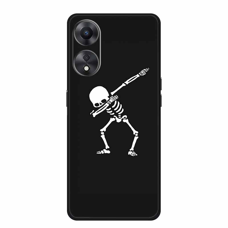 Чехол для OPPO A78 5G Модный силиконовый мягкий ТПУ задняя крышка для Oppo A58 A58X 5G OPPOA78 5G Чехлы для телефонов Ударопрочный CPH2483 Fundas