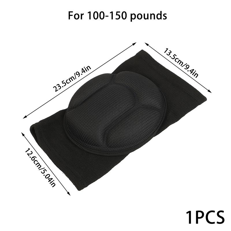 1Pcs Thickening Knee Pads Protection Sports Elastic Knee Protector Fitness Basketball Volleyball Anti Collision Pads