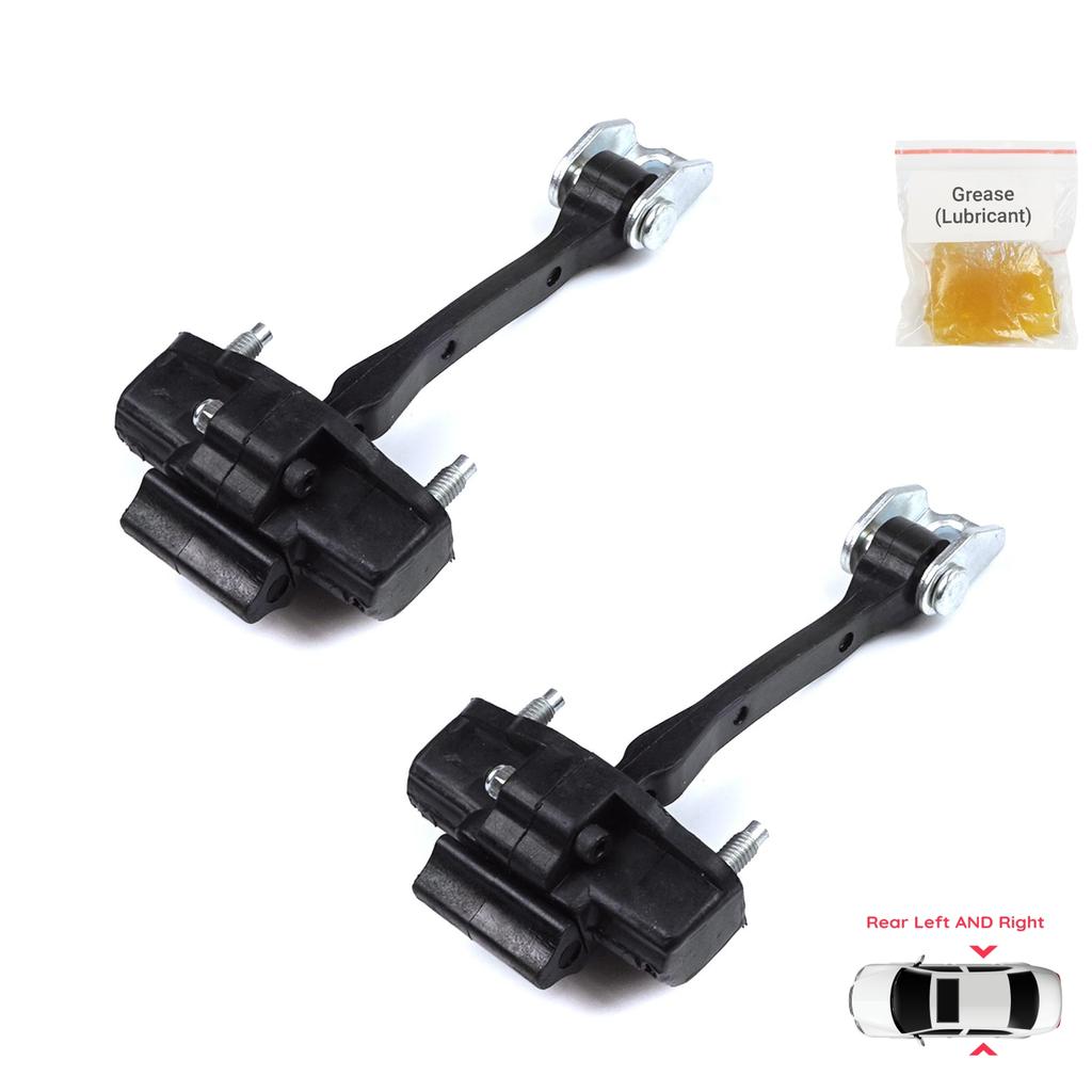 BDP1311-1 2 Pieces Rear Door Hinge Stop Check Strap Limiter for Citroen C4 Cactus 2014-On 9801290880